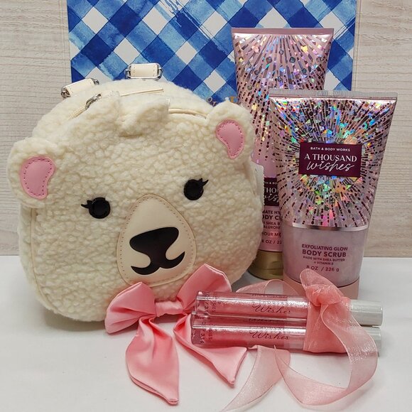BATH & BODY WORKS 'A THOUSAND WISHES' BODY, LIPS & BACKPACK 6-PIECE GIFT SET - Picture 5 of 16